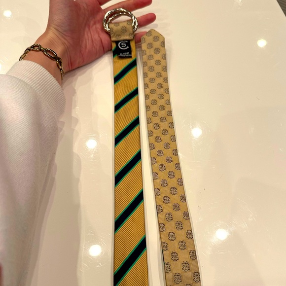 Other - 100% silk Notre Dame Belt 40in long